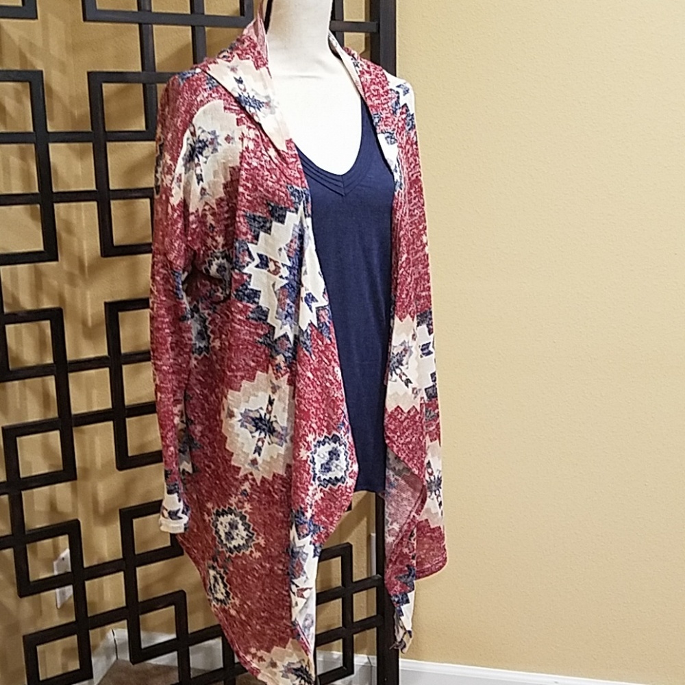 Open Front Cardigan - Picture 2 of 5